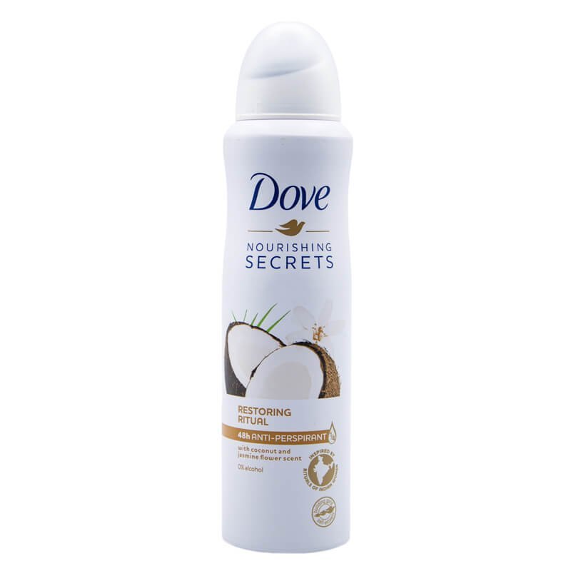 Desodorante Espray Dove Coco Naturals Secrets 48h