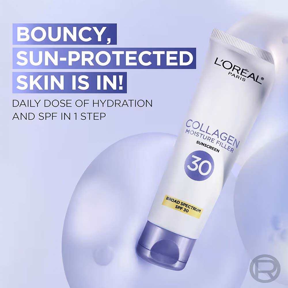 Crema facial L Oreal Paris Relleno de humedad de colágeno Crema facial L'Oreal Paris Relleno de humedad de colágeno