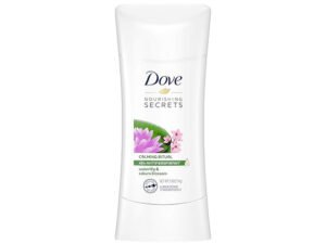 Desodorante Dove Ritual Calmante con aroma a nenúfar y flor de cerezo