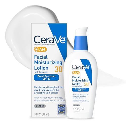Loción hidratante facial CeraVe AM SPF 30