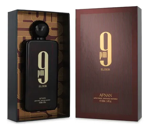 Perfume Arabe 9pm Elixir Afnan Para Hombre